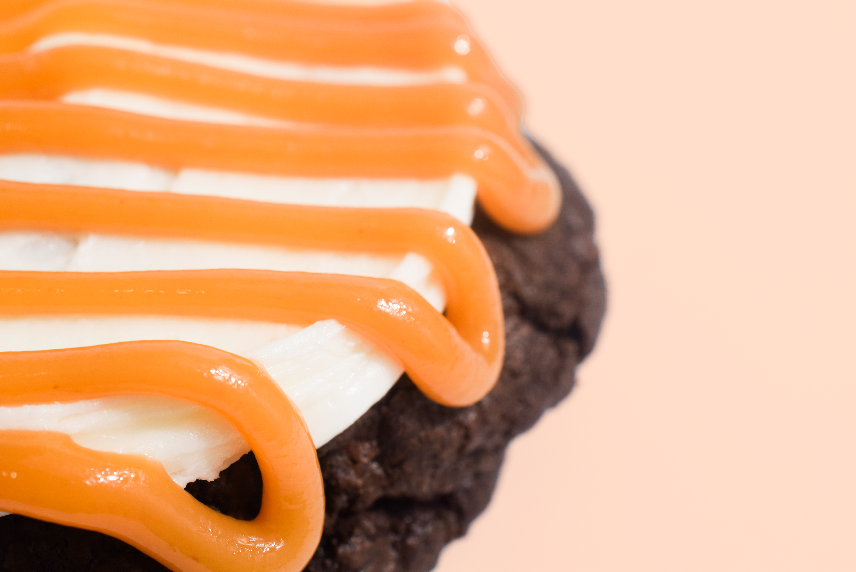 An image of a Better Than Sex Cookie on a cream background.